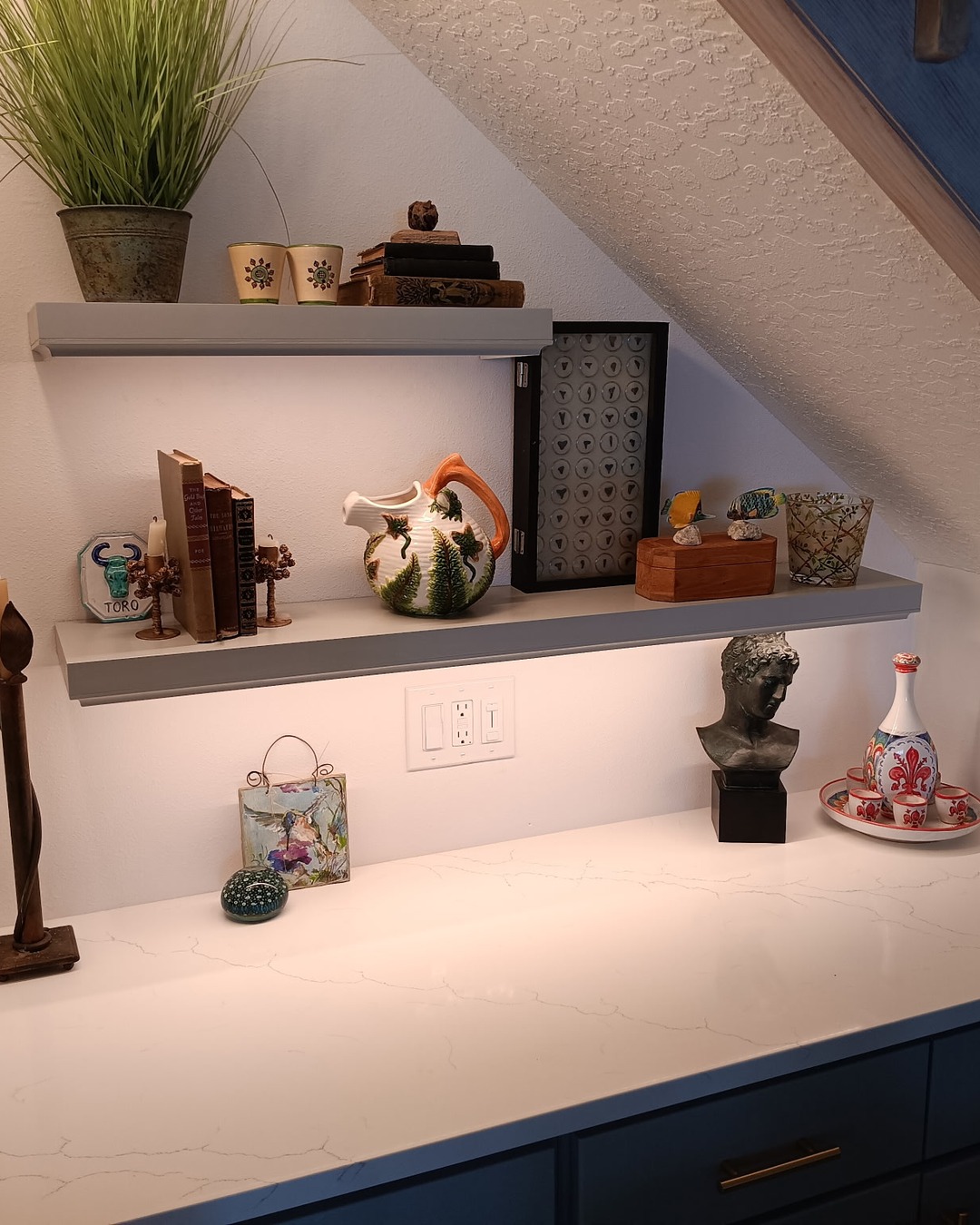 shelving lighting and wiring